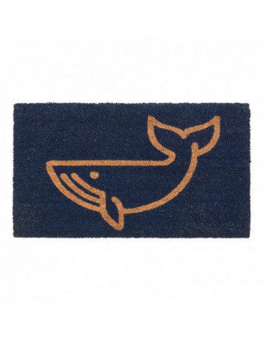 Felpudo alfombra ballena marina
