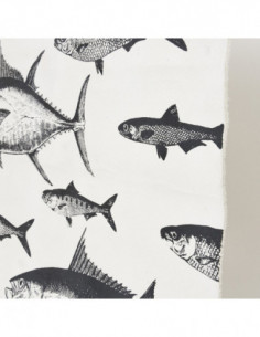 Mural lámina con peces marinos 2