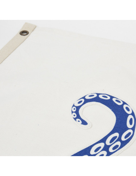 Bandera de pared pulpo marino