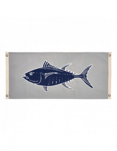 Bandera tapiz de pared con atún
