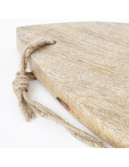 Tabla de cocina pez en madera
