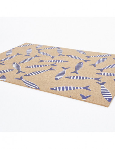 Set salvamanteles de mesa con peces