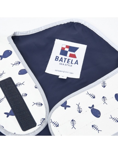 Capa marinera de mascota impermeable