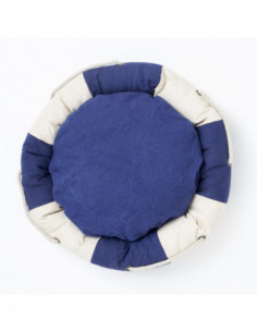 Cama para mascota con cuerda estilo náutico 2