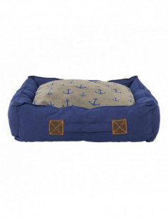 Cama de mascotas en suave polyester