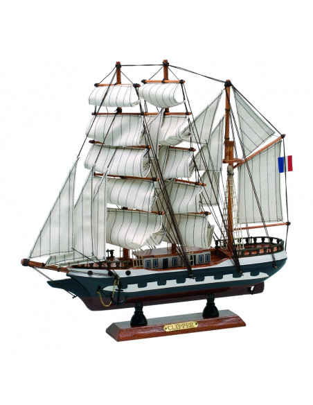 Maqueta de barco montada clipper