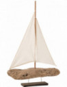 Velero marino madera flotante