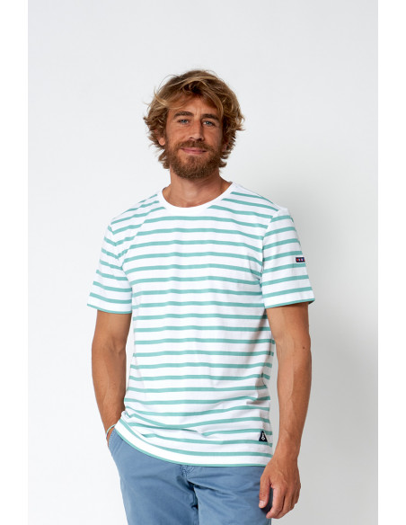 Camiseta marsellesa náutica de hombre