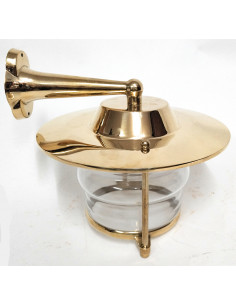 Aplique lámpara náutica de latón