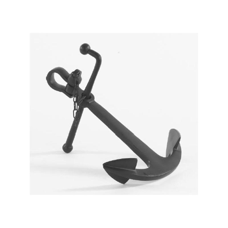 Ancla almirantazgo en aluminio negra