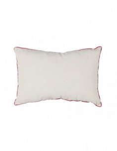 Cojín con diseño de casitas de playa 2