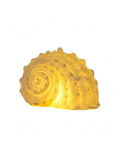 Lámpara marinera caracol de mar