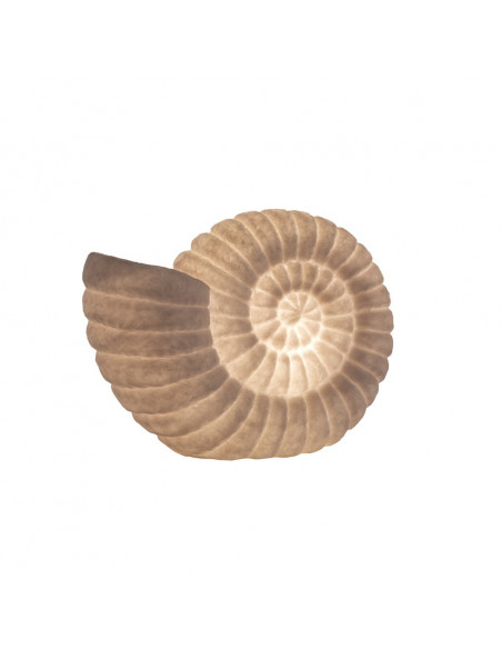 Lámpara caracola de mar decorativa