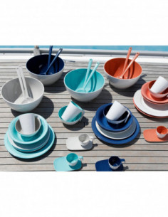 Set de 6UND de tazas espresso azul  2