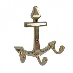 Colgador náutico ancla con tres ganchos