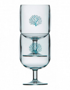 Copa de vino coral Harmony 2