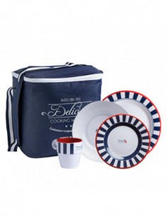 Pack vajilla melamina Venezia