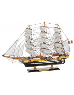 Maqueta naval velero buque escuela italiano Amerigo Vespucci