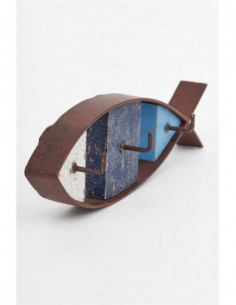 Portallaves metal y madera 2