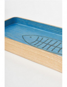 Bandeja rectangular pez 2