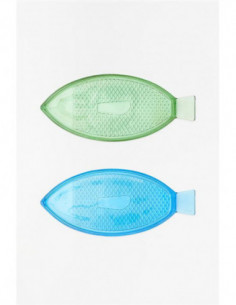 Plato pescado cristalino