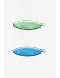 Plato pescado cristal 2