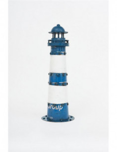 Faro rayas azules