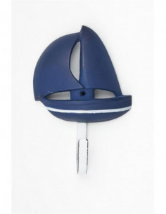 Perchero velero metálico