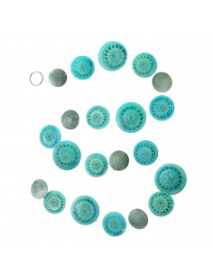 Guirnalda marinera capiz de conchas