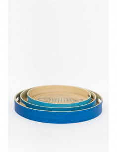 Bandeja mediana bambú pescado 2