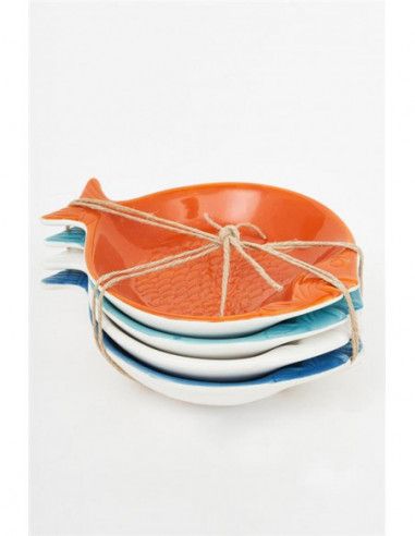 Platos cerámica pescaditos