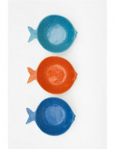 Bol pescaditos cerámica