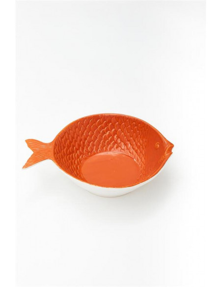 Bol cerámica naranja