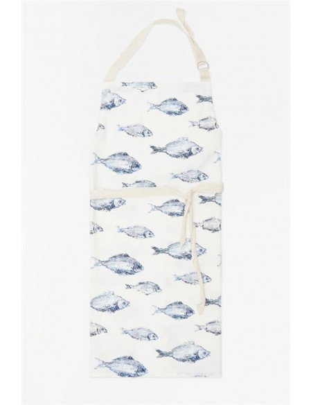 Delantal peces Gyotaku