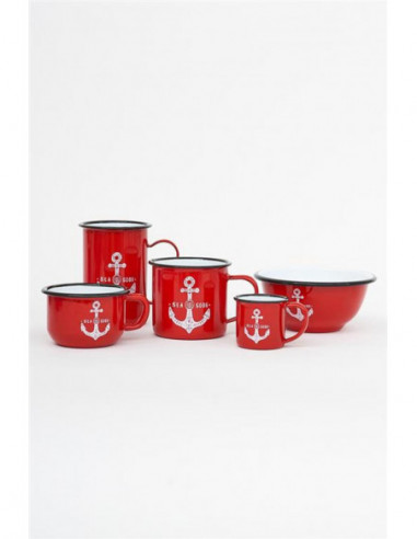 Conjunto de mug metal