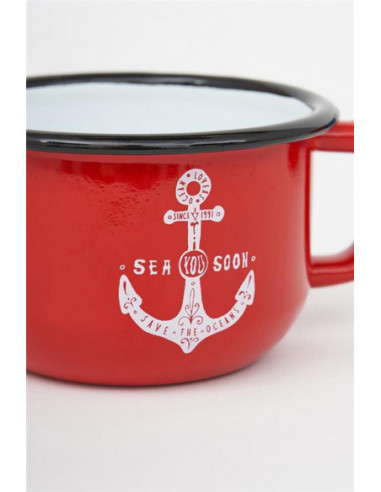 Taza marina de café