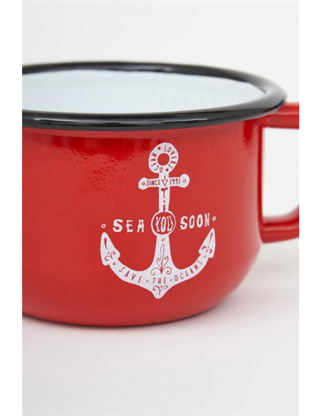 Taza marina de café