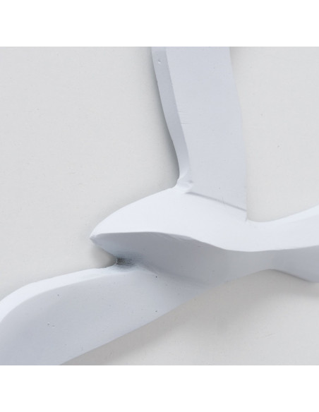 Gaviota de aluminio blanca