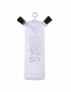 Dispensador diseño pez aceite/vinagre