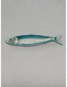 Plato de sardina azul cristalino 2