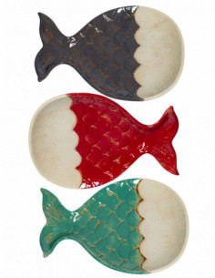 Bandeja ballenas coloridas