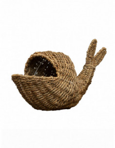 Cesta de ballena decorativa 