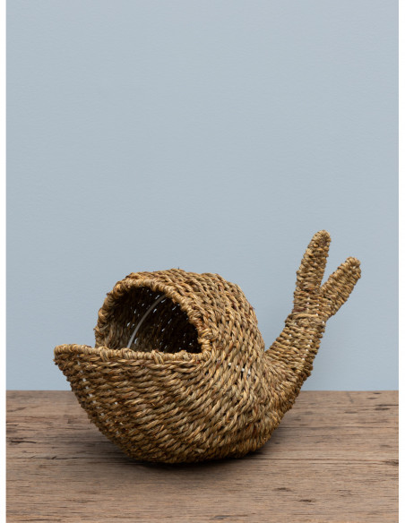 Cesta de ballena mimbre