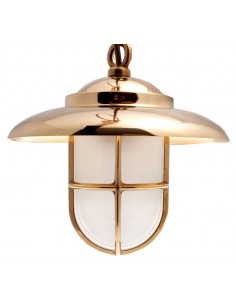 Lámpara de techo marinera de latón macizo 2