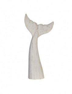 Gran cola de ballena marina beige