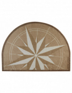 Alfombra náutica marrón rosewind