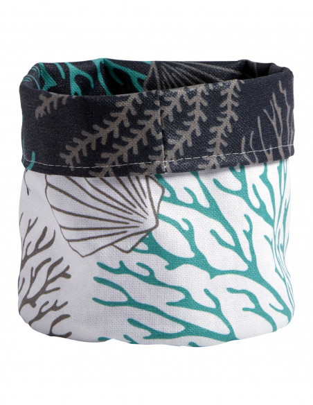 Cesta small blanca coastal