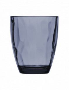 Set Happy 6und. vaso de agua azul