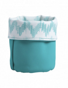 Cesta Aruba small waterproof turquesa