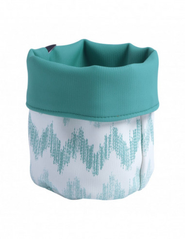 Cesta Aruba small waterproof blanca